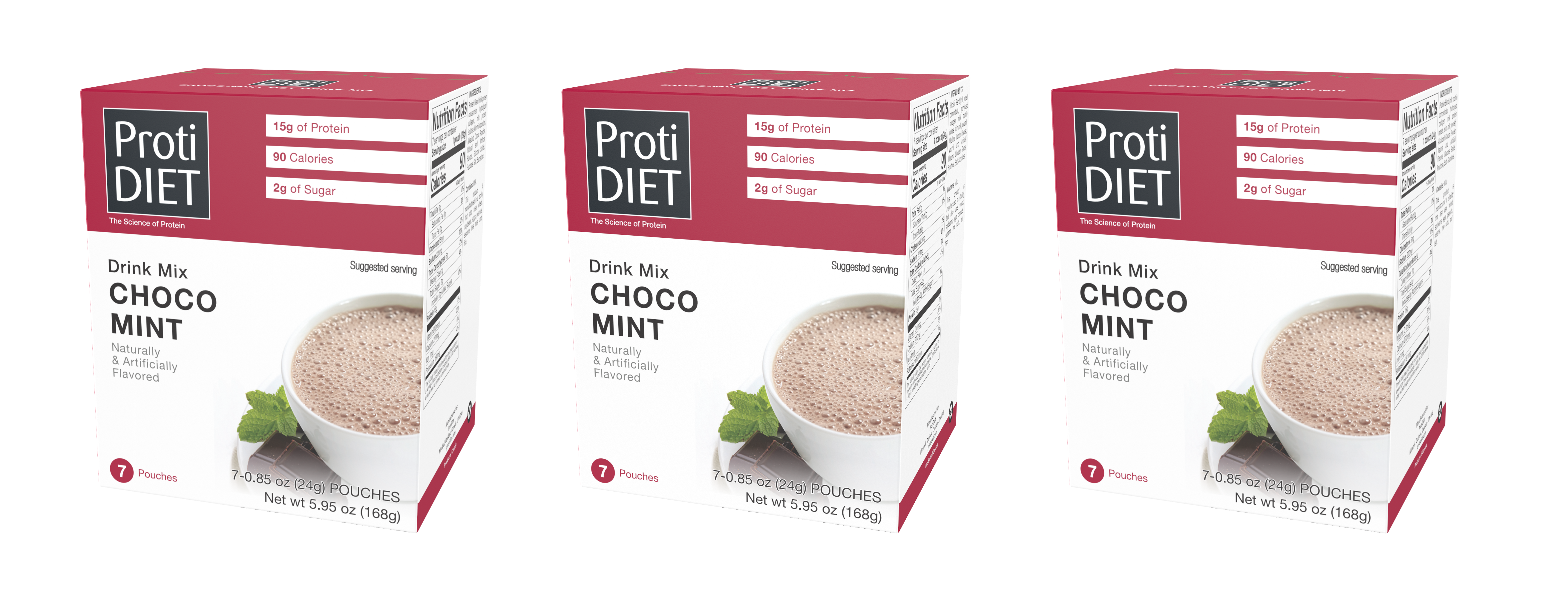 Proti Diet 15g Protein Hot Choco Mint Drink Mix