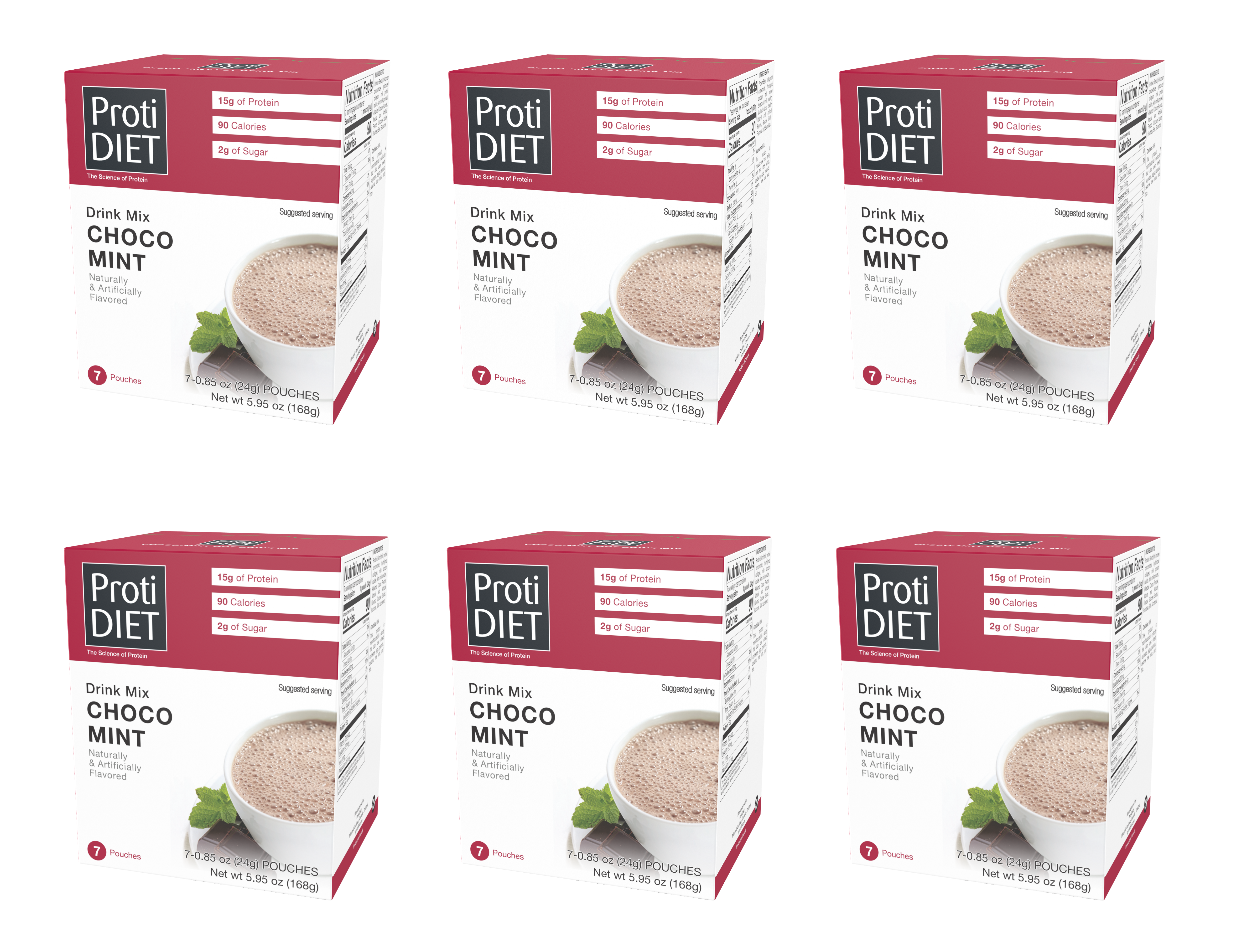 Proti Diet 15g Protein Hot Choco Mint Drink Mix