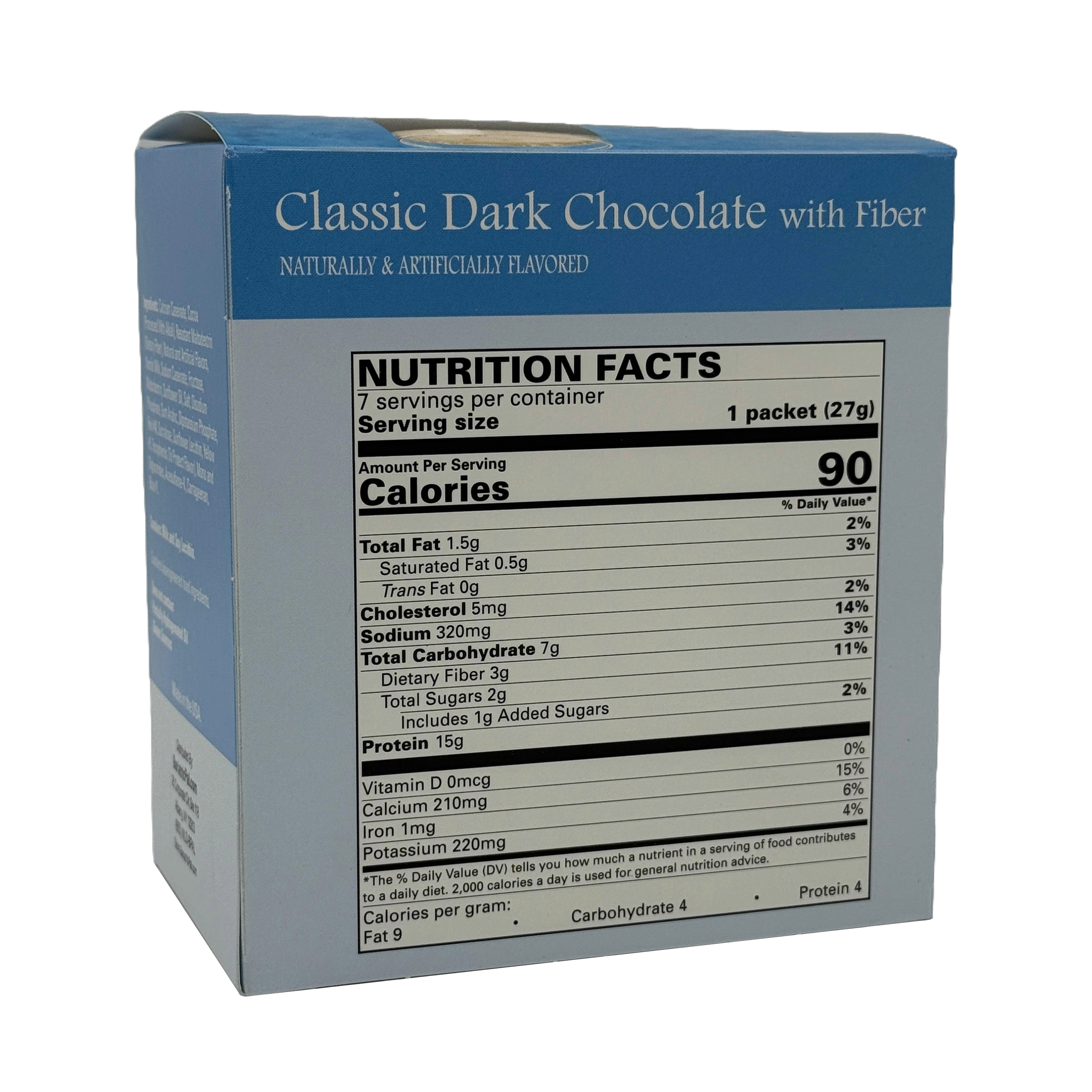 BariatricPal 15g Protein Pudding & Shake - Classic Dark Chocolate