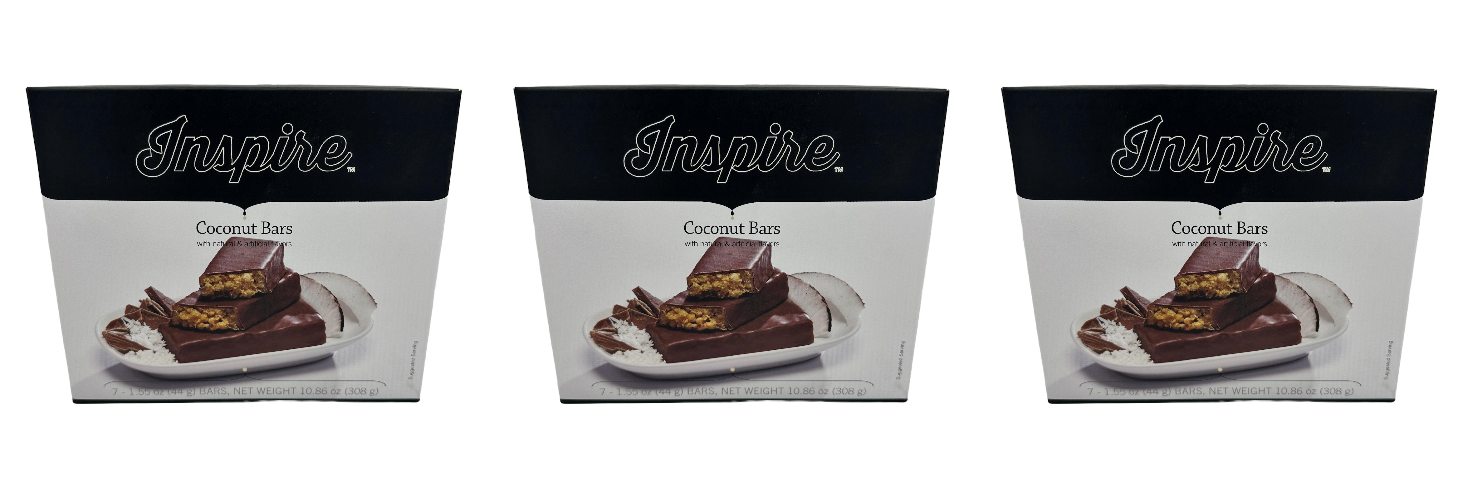 Inspire 15g Protein & Fiber Bars by Bariatric Eating - Coconut Crunch