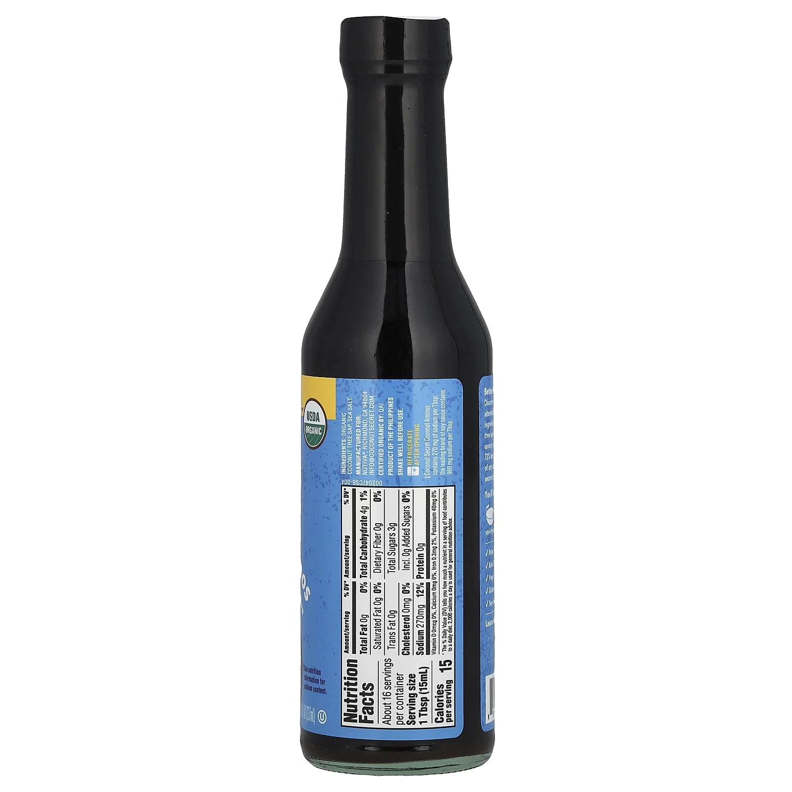 Coconut Secret Aminos de Coco 236 ml.