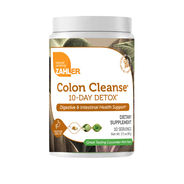 Colon Cleanse Kosher 10-Day Detox by Zahler - Digestive & Intestinal Health Support