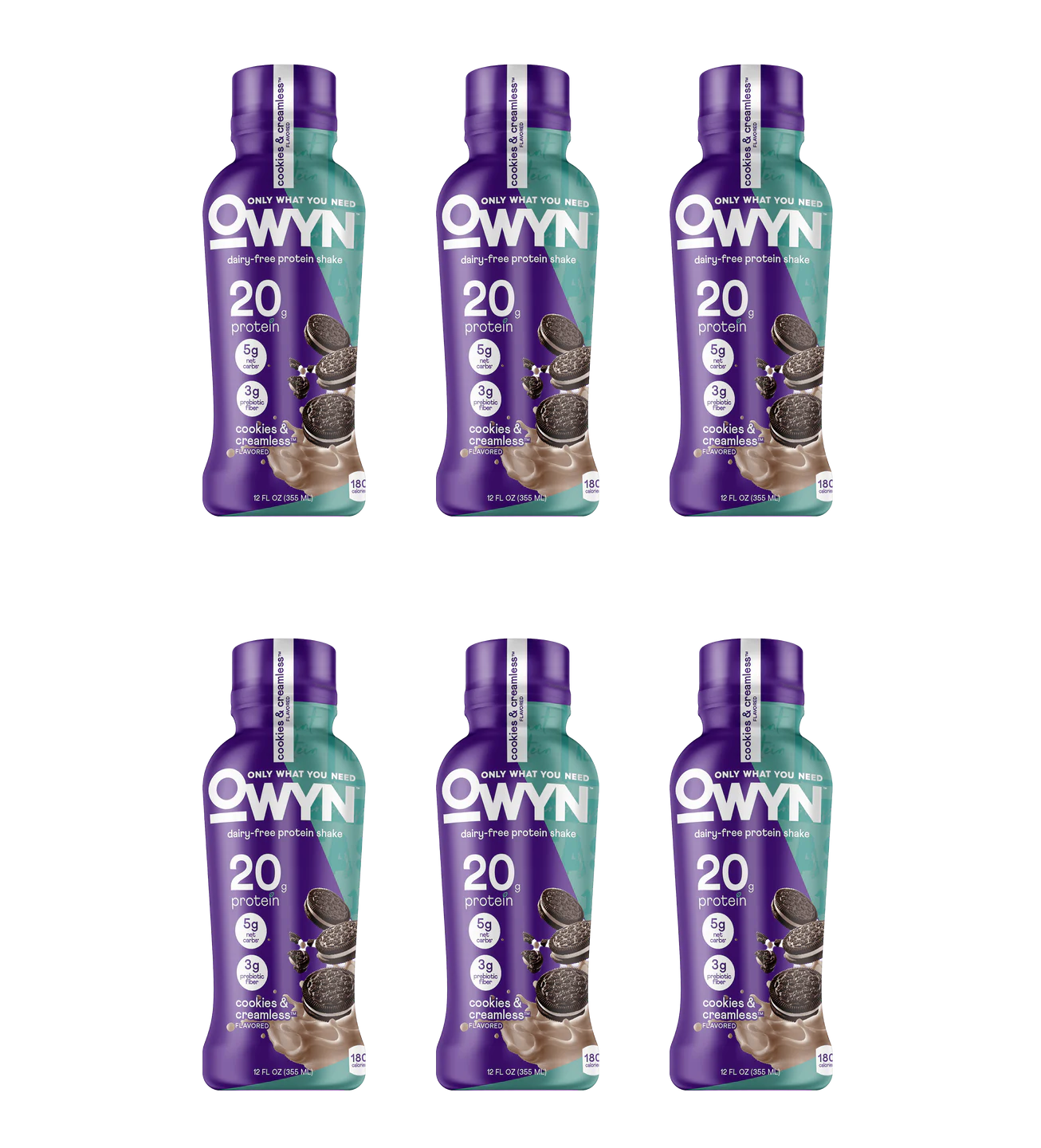 #Flavor_Cookie & Creamless #Size_6-Pack