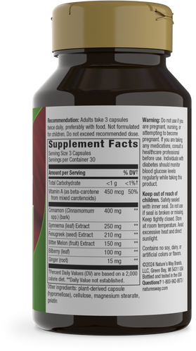 Nature's Way Blood Sugar Manager 90 capsules