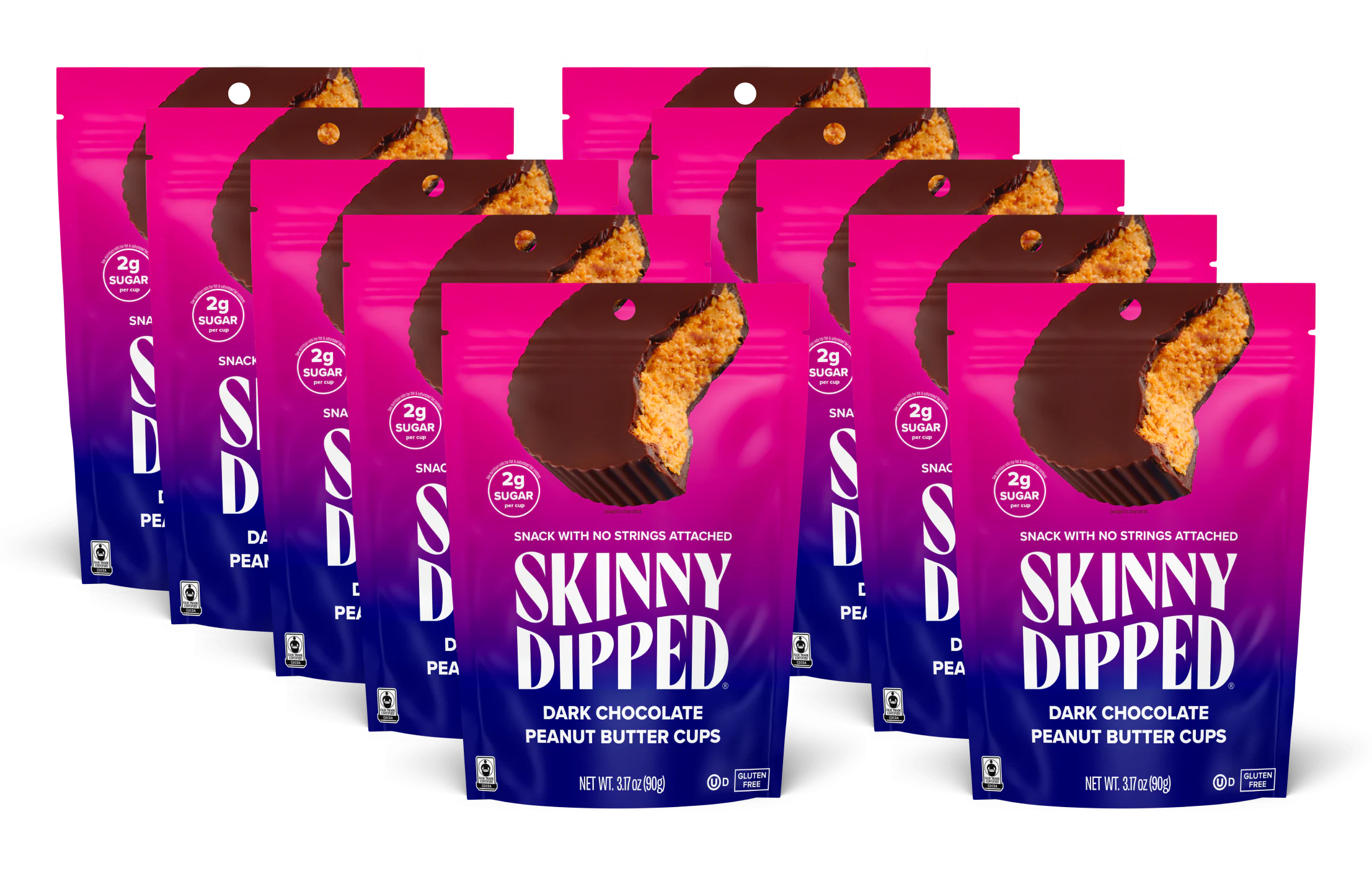 SkinnyDipped Cups - Dark Chocolate Peanut Butter