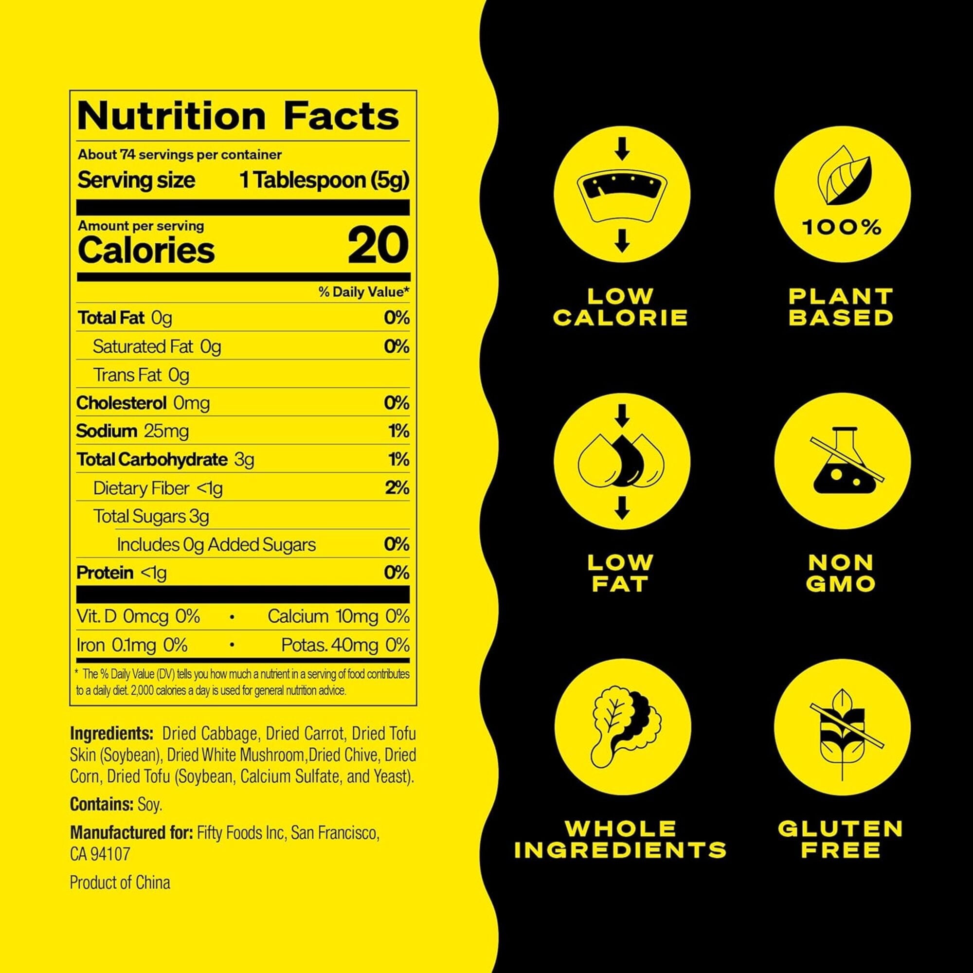 Immi Veggie Topping Mix, 6 oz