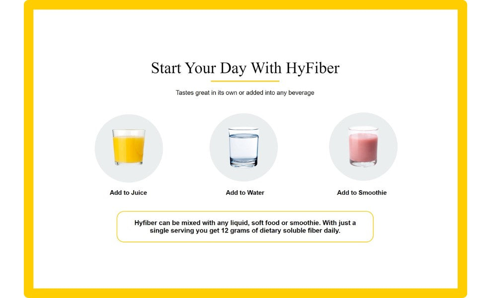 HyFiber® Liquid Fiber with FOS by Medtrition - Mild Citrus