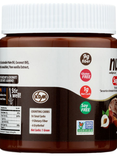 Nutilight Sugar Free Hazelnut Spread with Cocoa 11 oz
