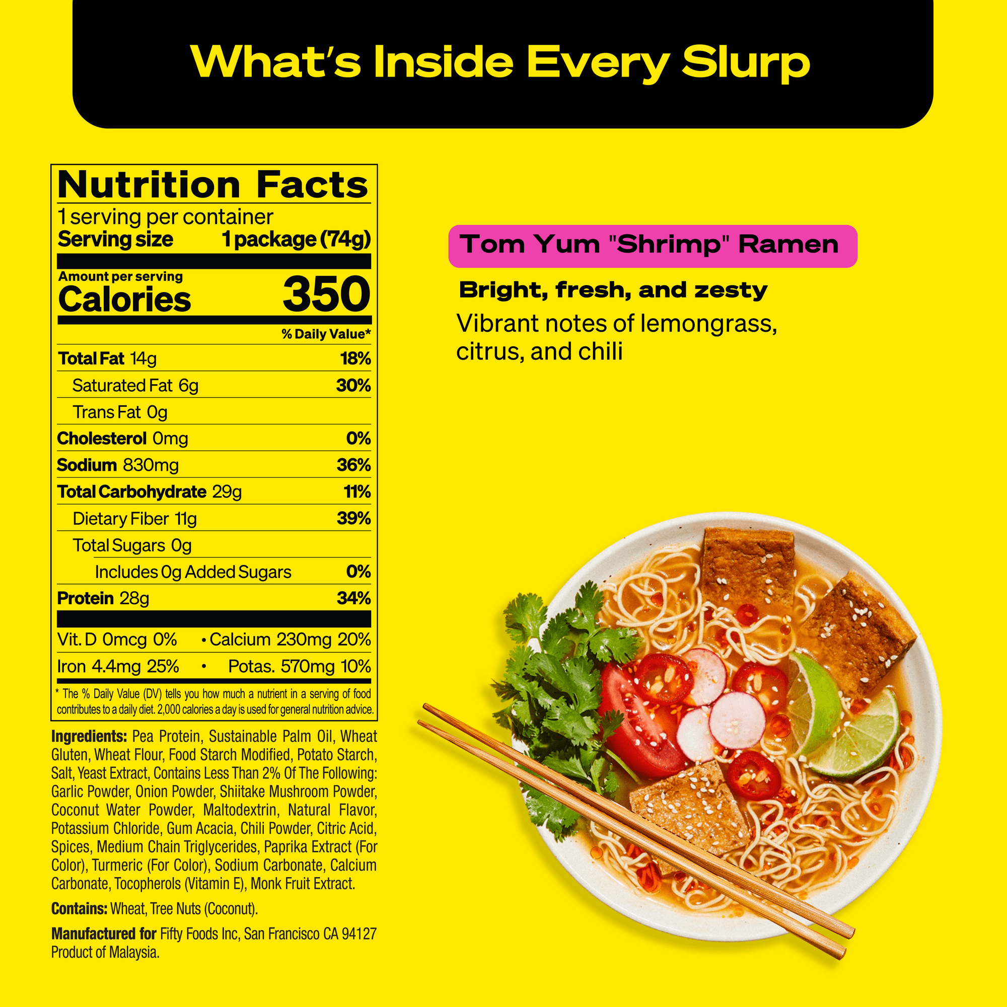 Immi Instant Ramen - Tom Yum "Shrimp"