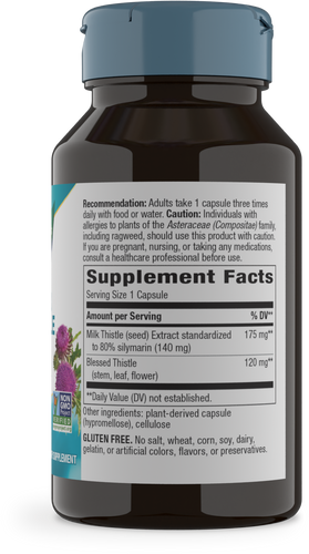 Nature's Way Milk Thistle 60 vegan capsules