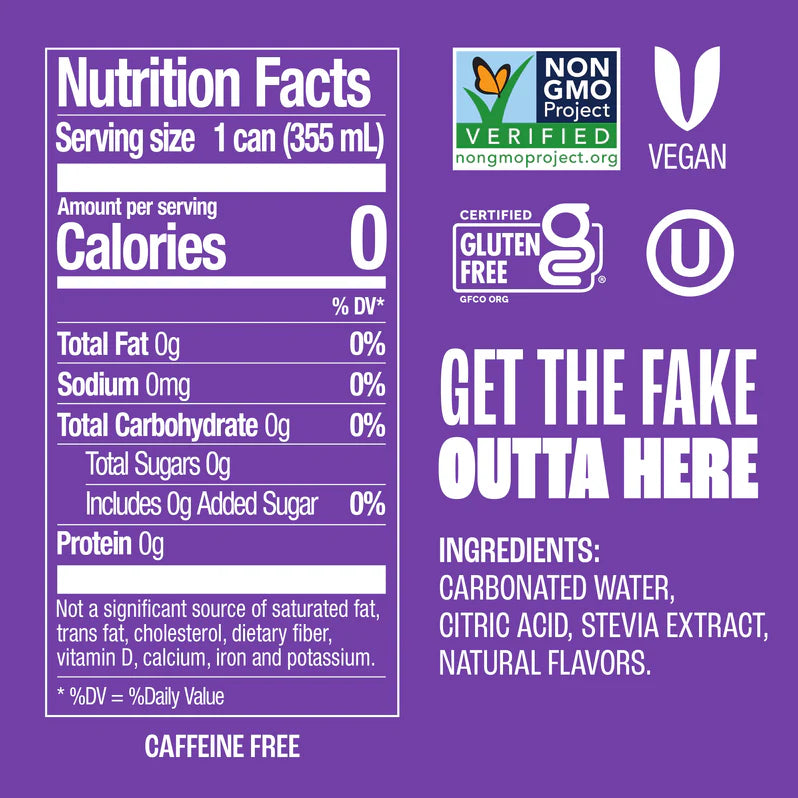 #Flavor_Grape, 12 fl oz.