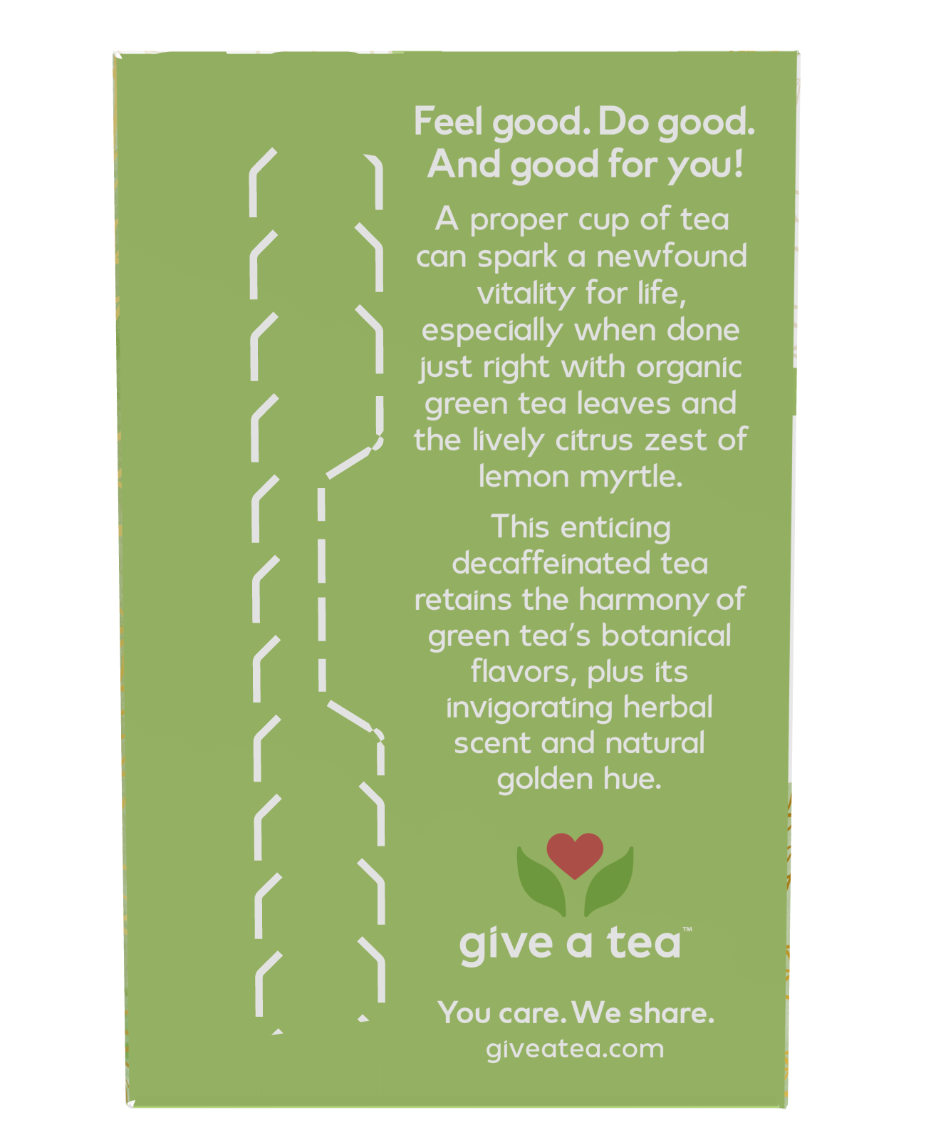 NOW Green Tranquility Tea Bags with Lemon Myrtle 24 tea bags