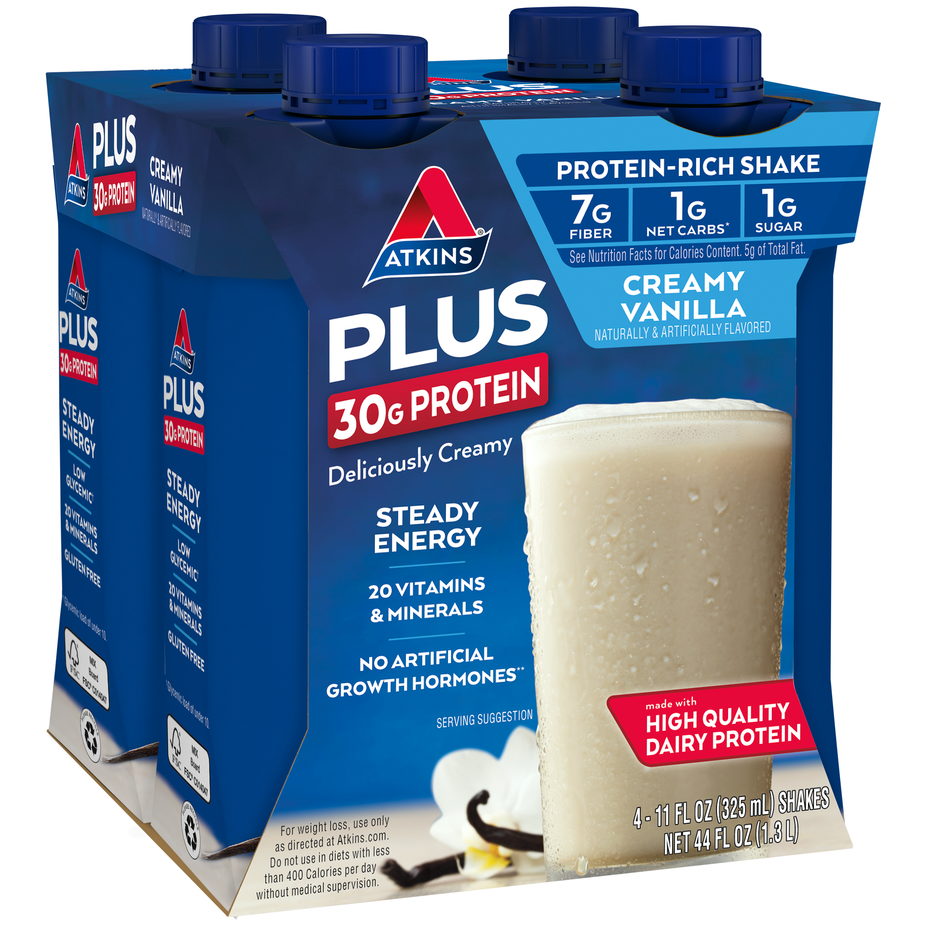 #Flavor_Creamy Vanilla, 11 oz #Size_4-Pack