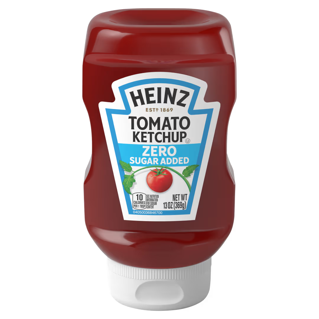 Heinz No Sugar Added Tomato Ketchup 13 oz.