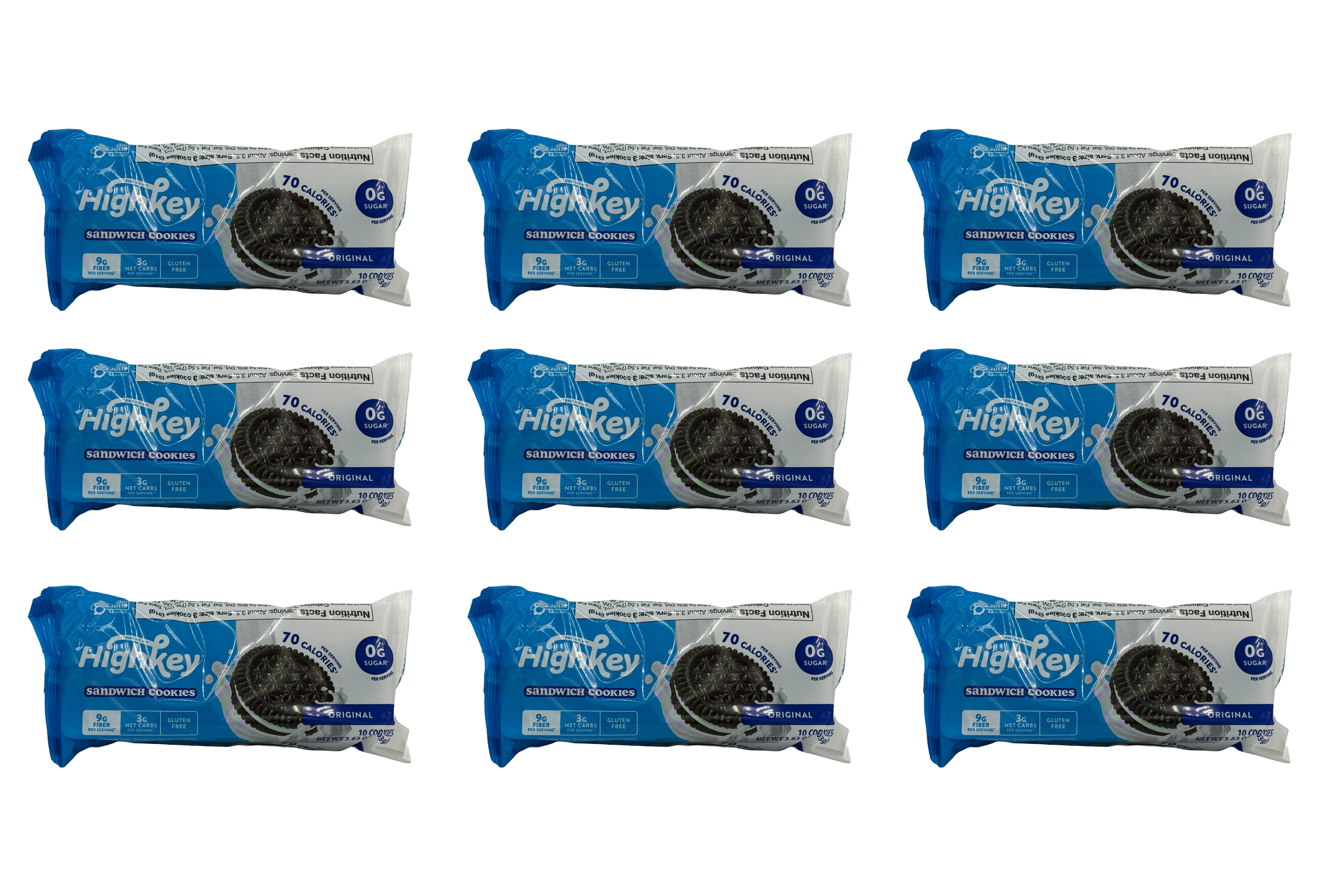 HighKey Snacks Sugar Free Sandwich Cookies