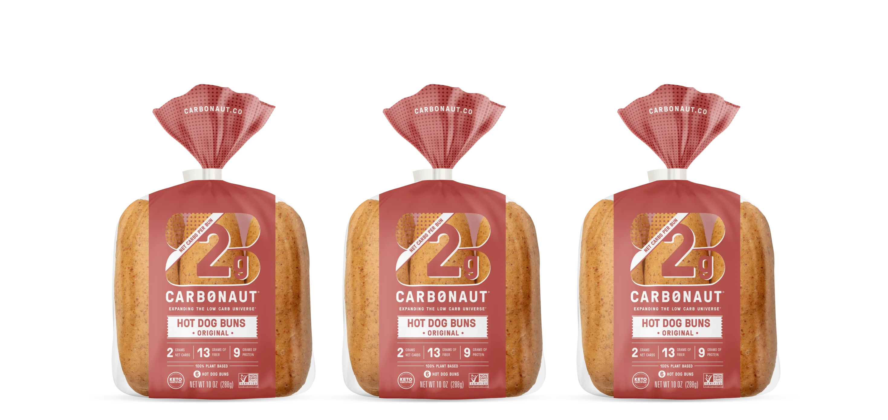 Carbonaut Low Carb Hot Dog Buns 6 buns