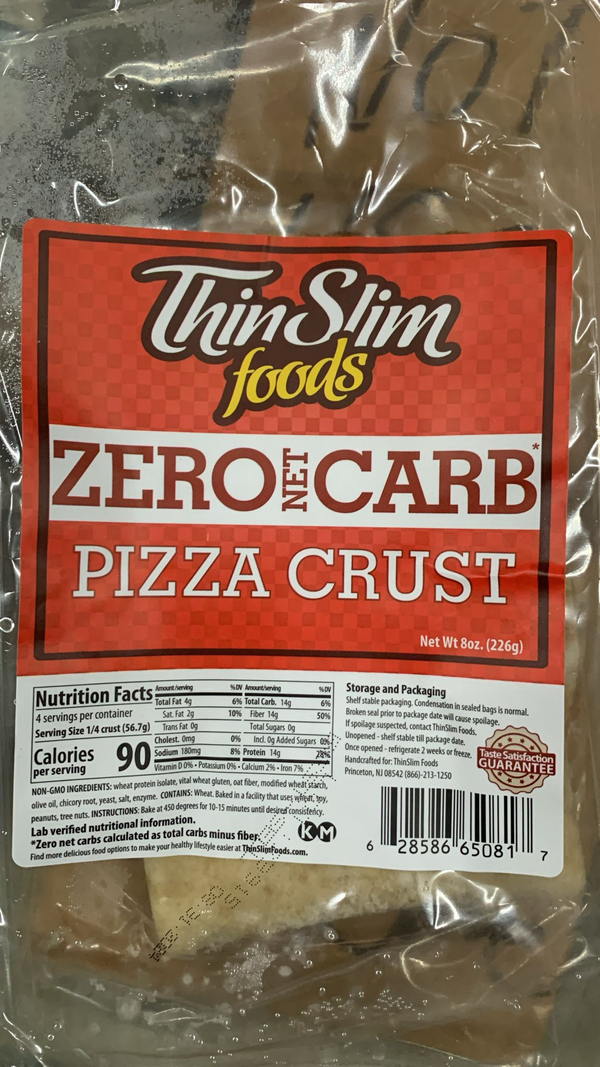 ThinSlim Foods Zero Net Carb Brick Oven Style Pizza Crust 8 oz.