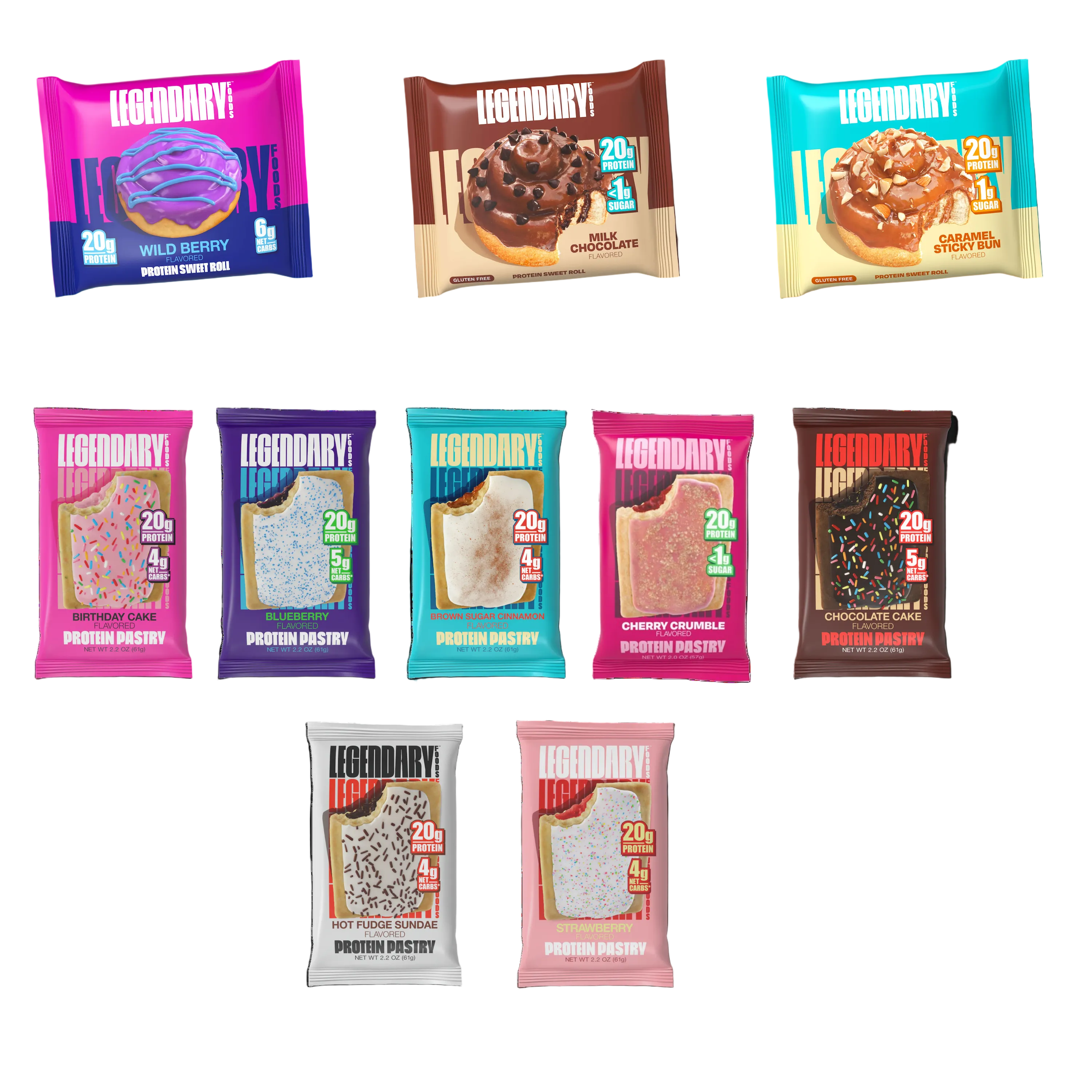 Legendary Foods Jumbo Variety Pack
