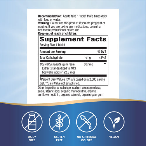 Nature's Way Boswellia Extract 60 Tablets