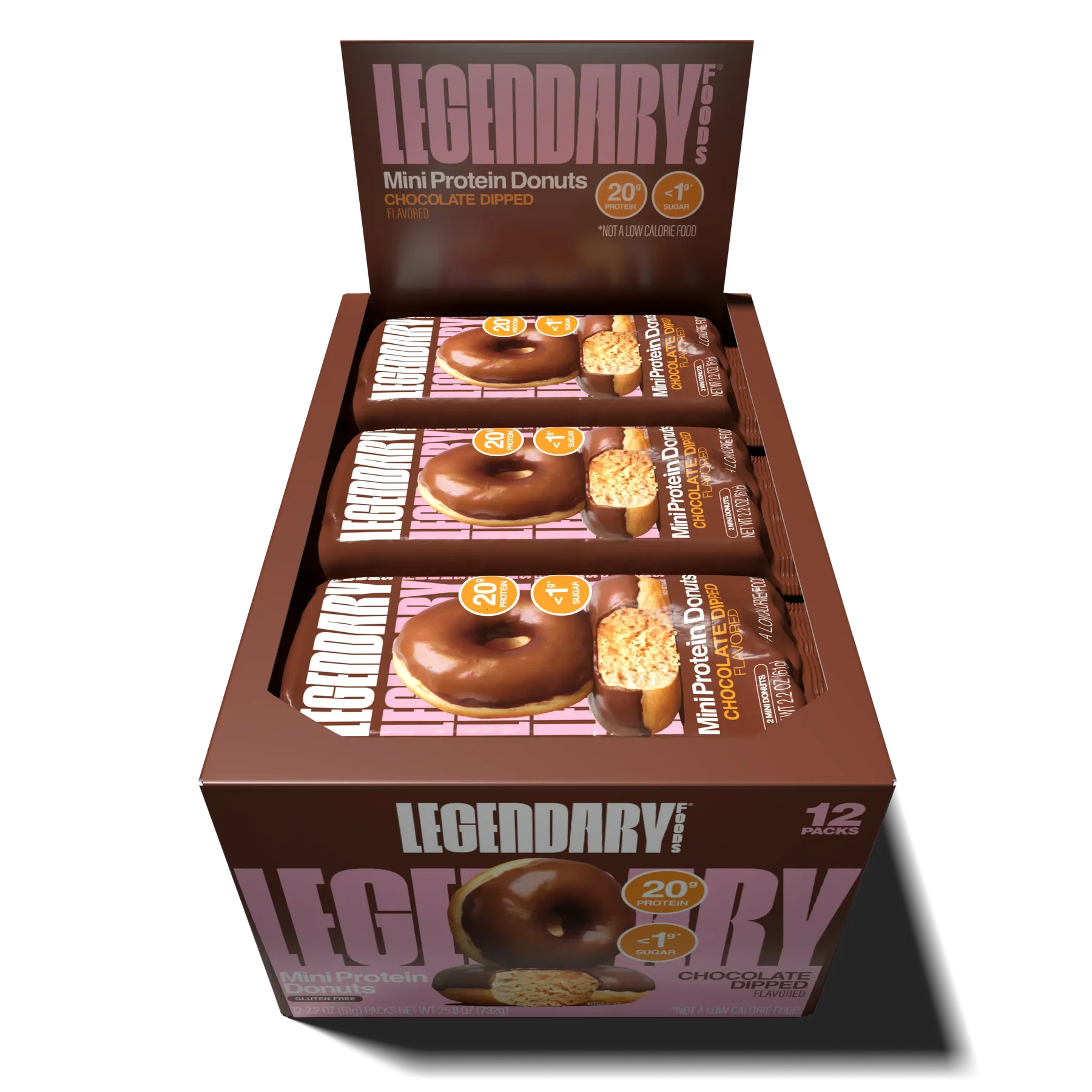 #Flavor_Chocolate Dipped #Size_12 pack (24 donuts)
