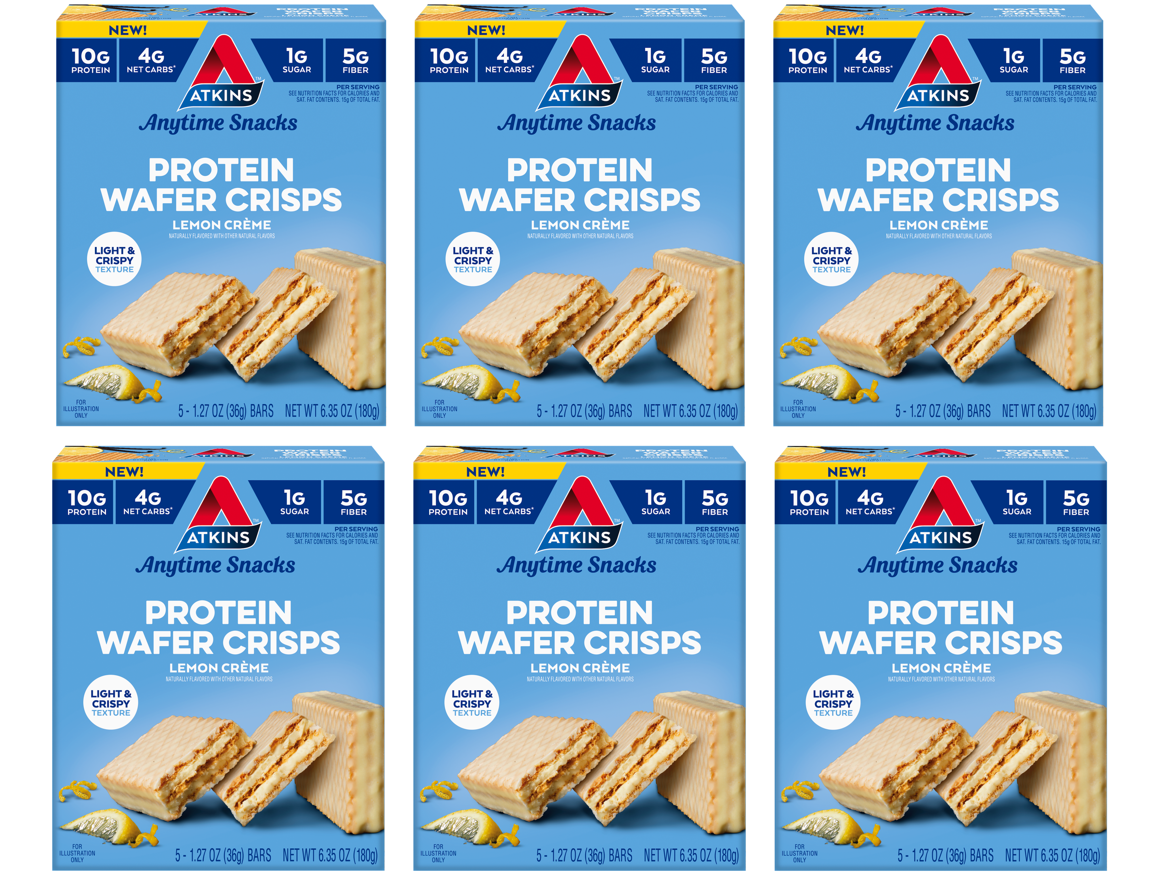 #Flavor_Lemon Creme #Size_6 Boxes