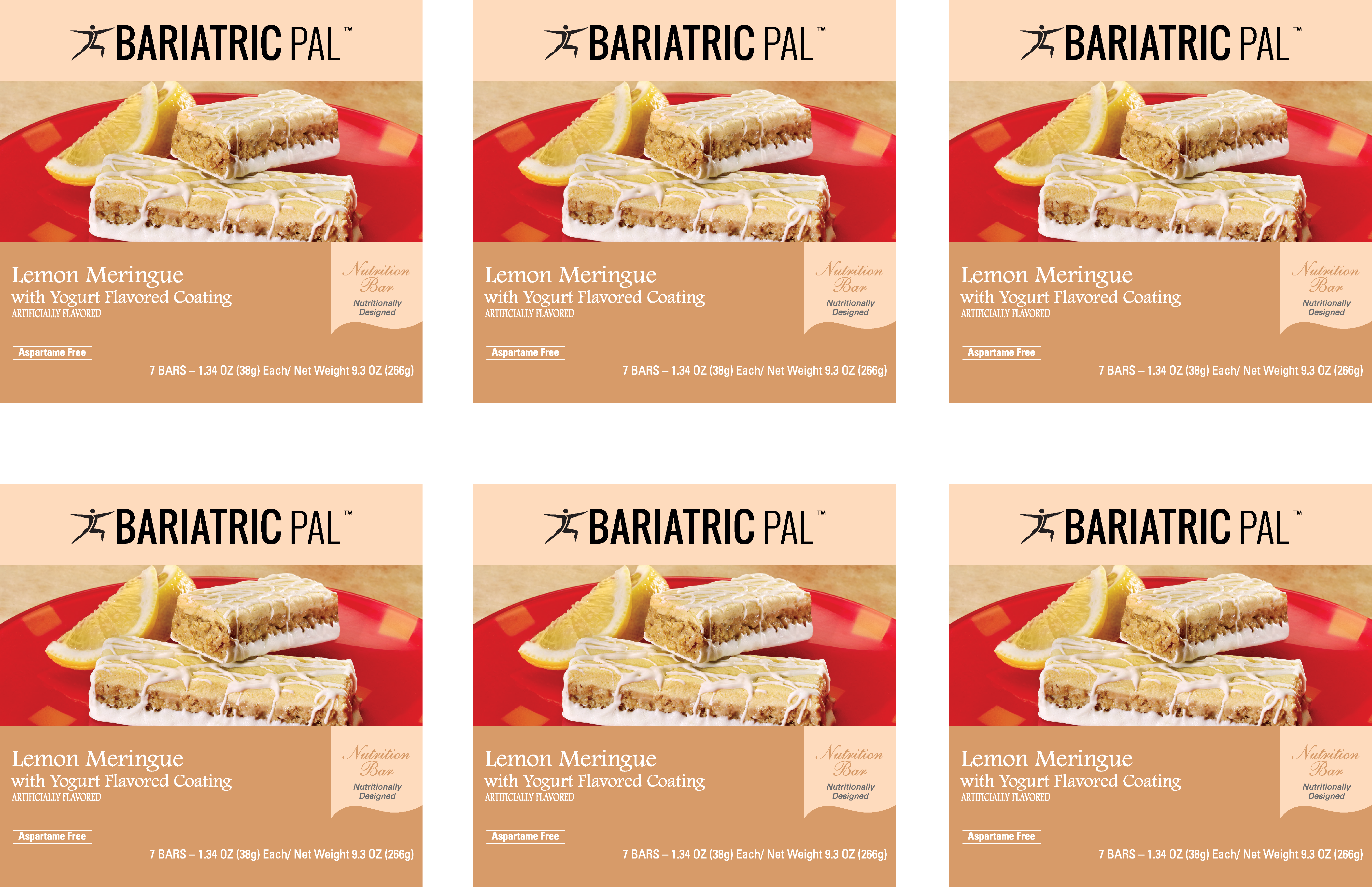 BariatricPal 10g Protein Snack Bars - Lemon Meringue Bar