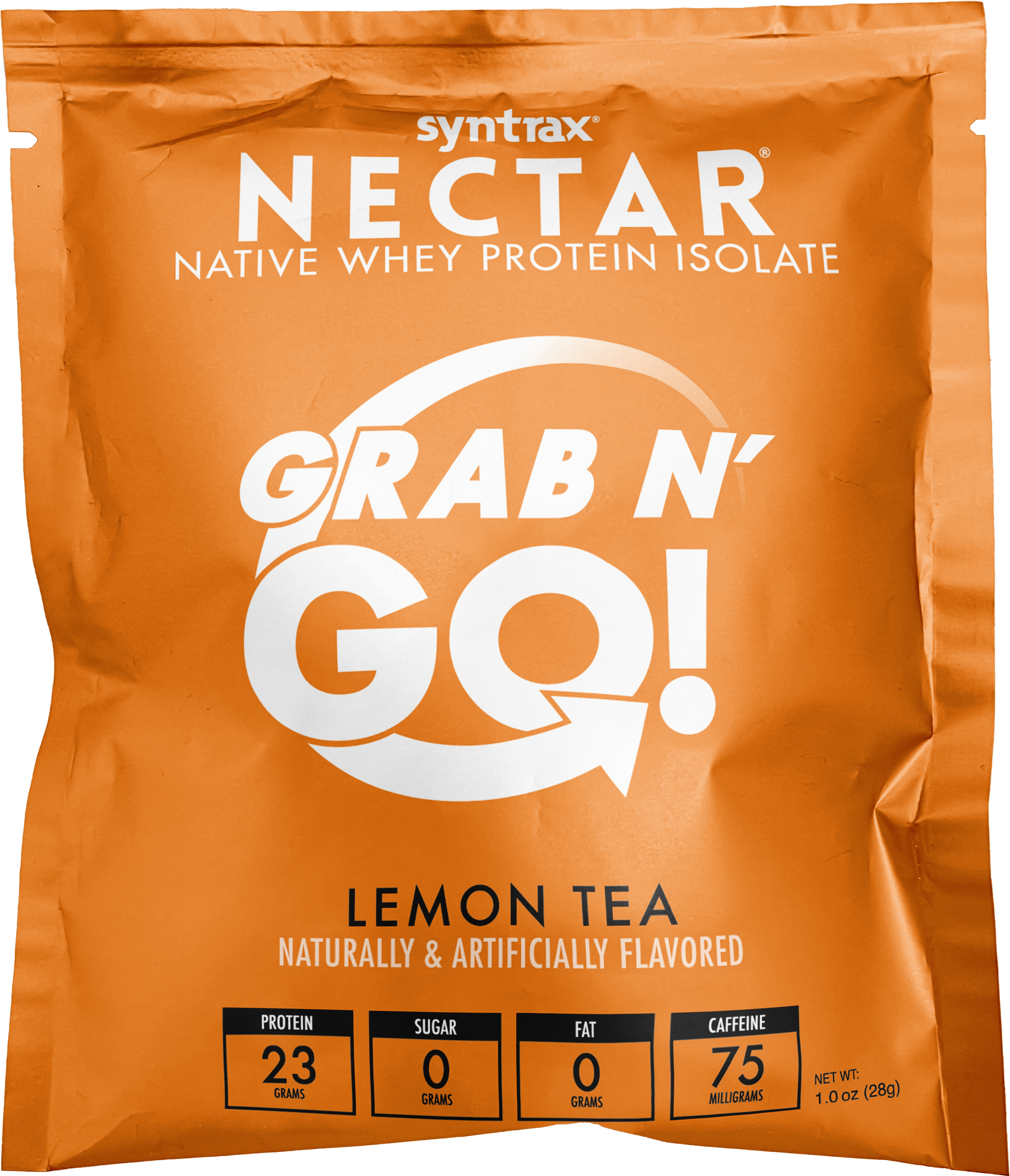 Syntrax Nectar Protein Powder Grab N' Go Box - Lemon Tea