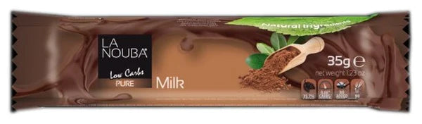 La Nouba Low Carb Belgian Chocolate Bar, Milk