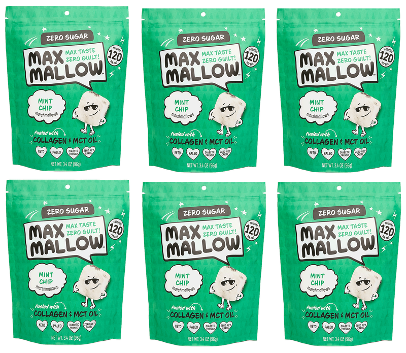 Max Mallow Low Carb Keto Marshmallows by Know Brainer Foods - Mint Chip
