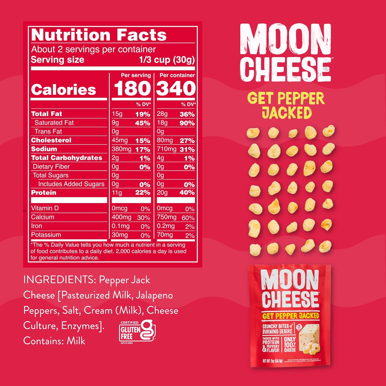 Moon Cheese (2oz.) - Get Pepper Jacked