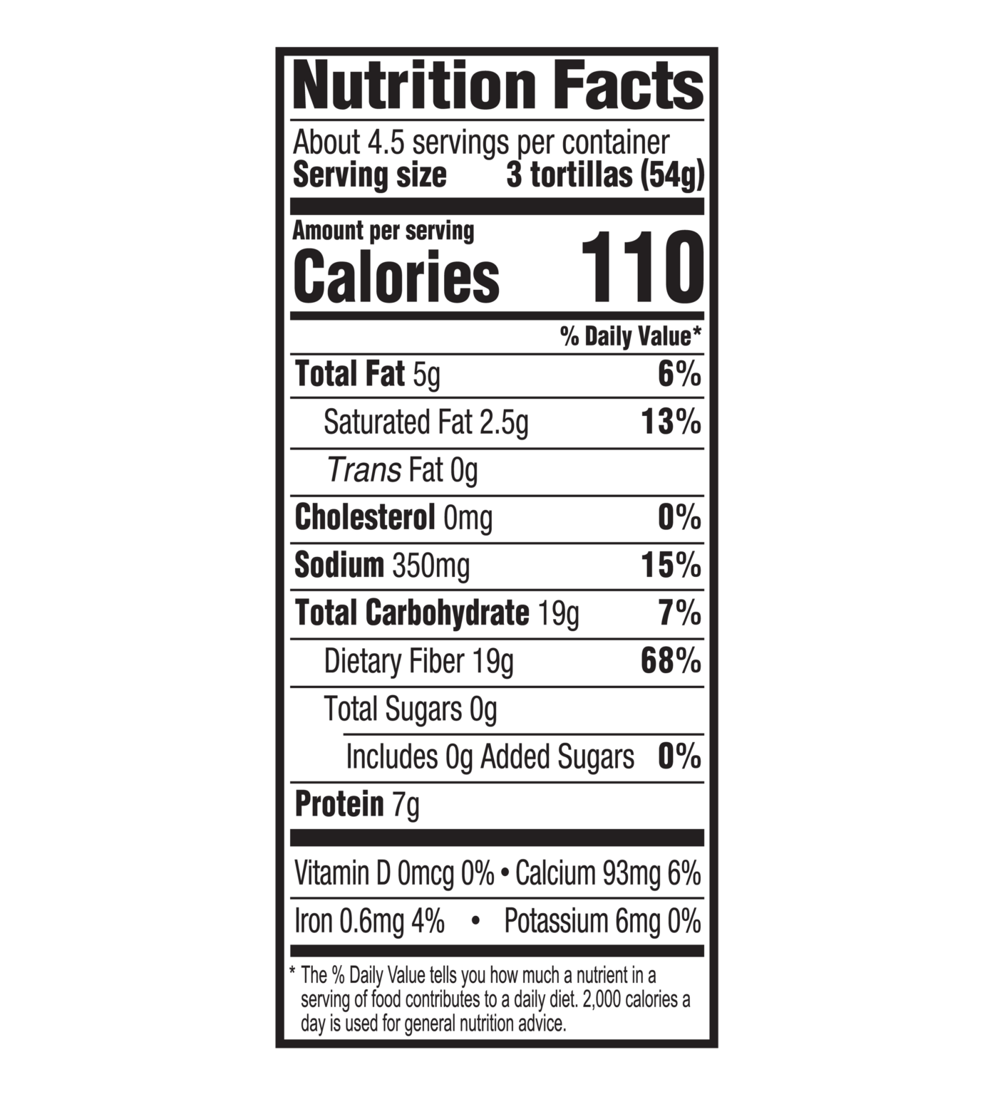 #Flavor_Original (14 tortillas), 8.89 oz 