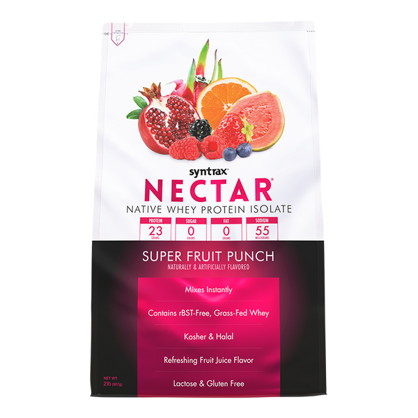 Syntrax Nectar 2lb Protein Powder - Super Fruit Punch by Syntrax