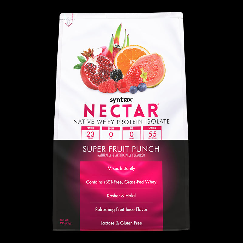 Syntrax Nectar 2lb Protein Powder - Super Fruit Punch