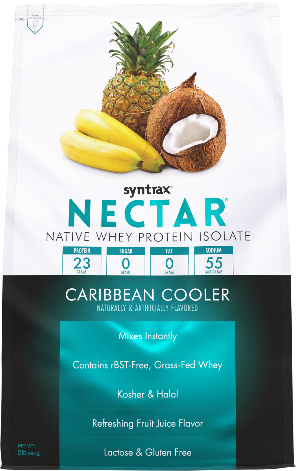 Syntrax Nectar 2lb Protein Powder - Caribbean Cooler by Syntrax