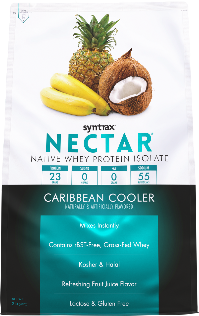Syntrax Nectar 2lb Protein Powder - Caribbean Cooler