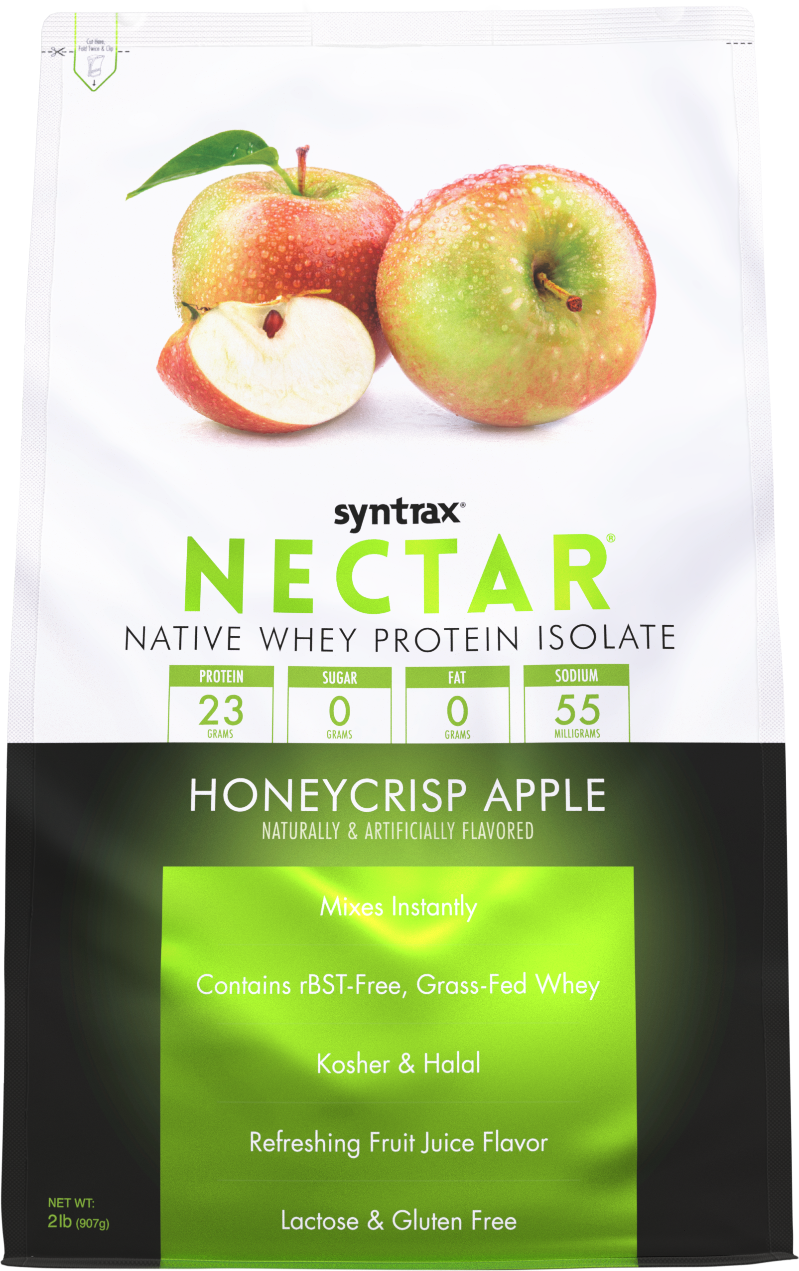 Syntrax Nectar 2lb Protein Powder - Honeycrisp Apple