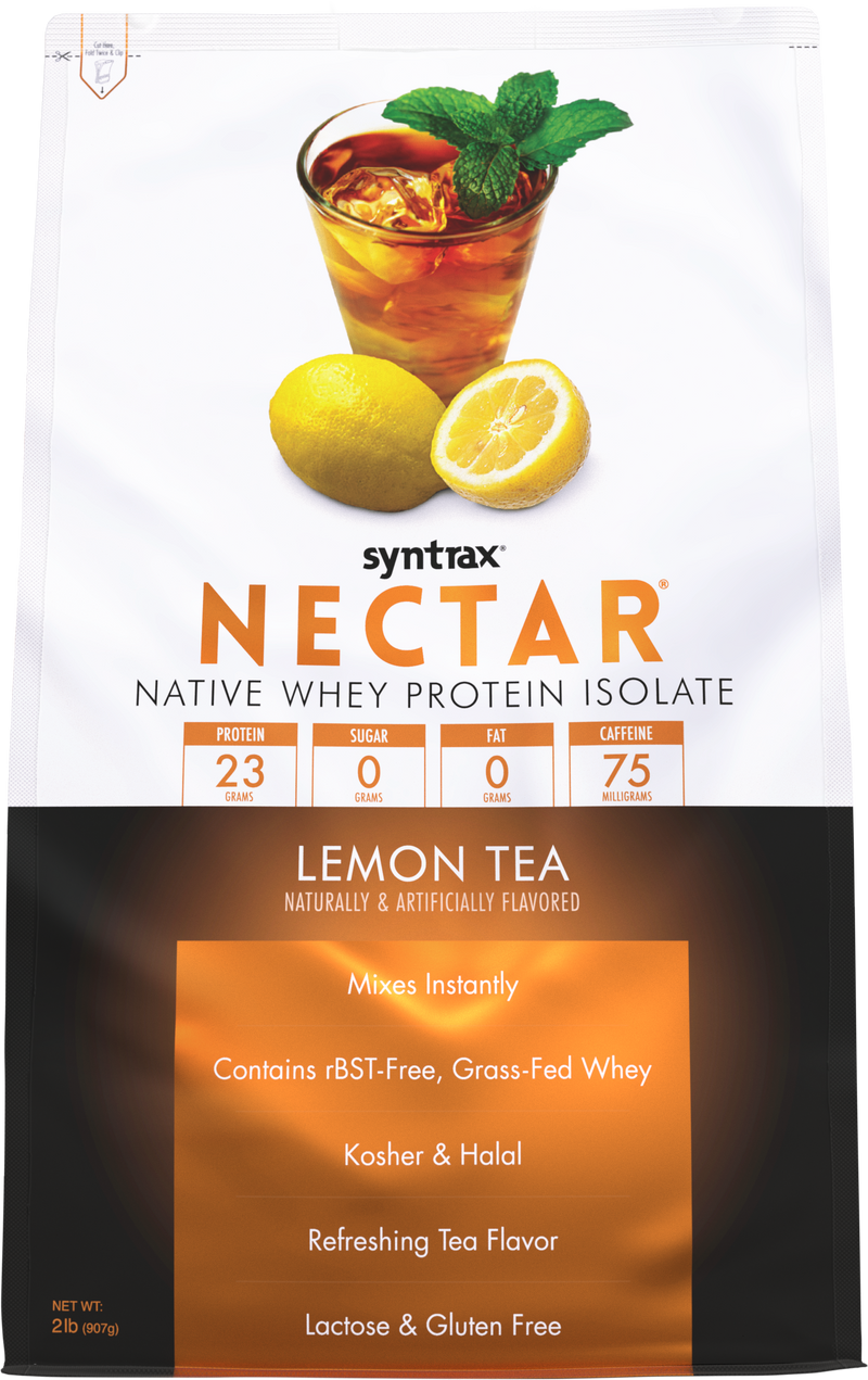Syntrax Nectar 2lb Protein Powder - Lemon Tea