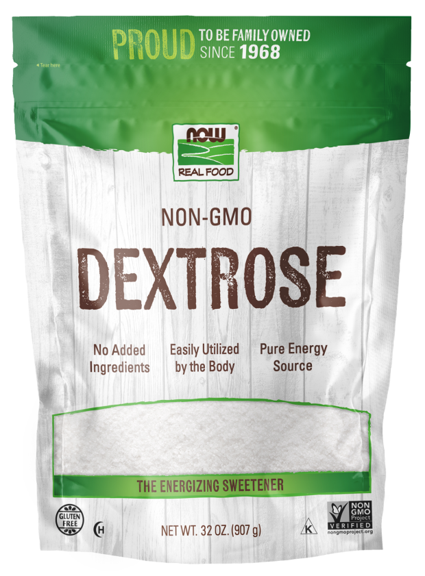 NOW Dextrose Powder, 32 oz.
