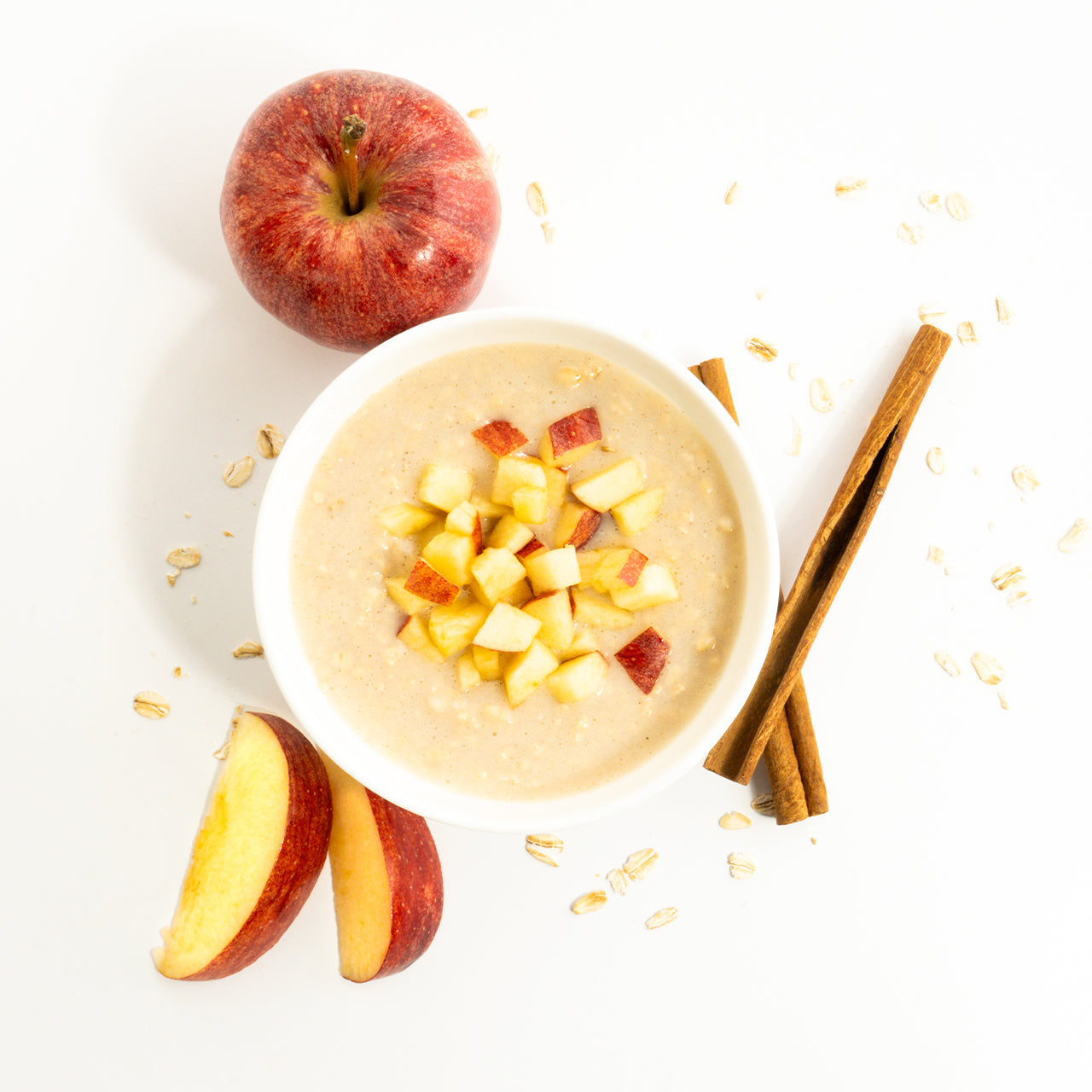 Proti Diet Protein Oatmeal Mix, Apple Cinnamon, 7 Pouches