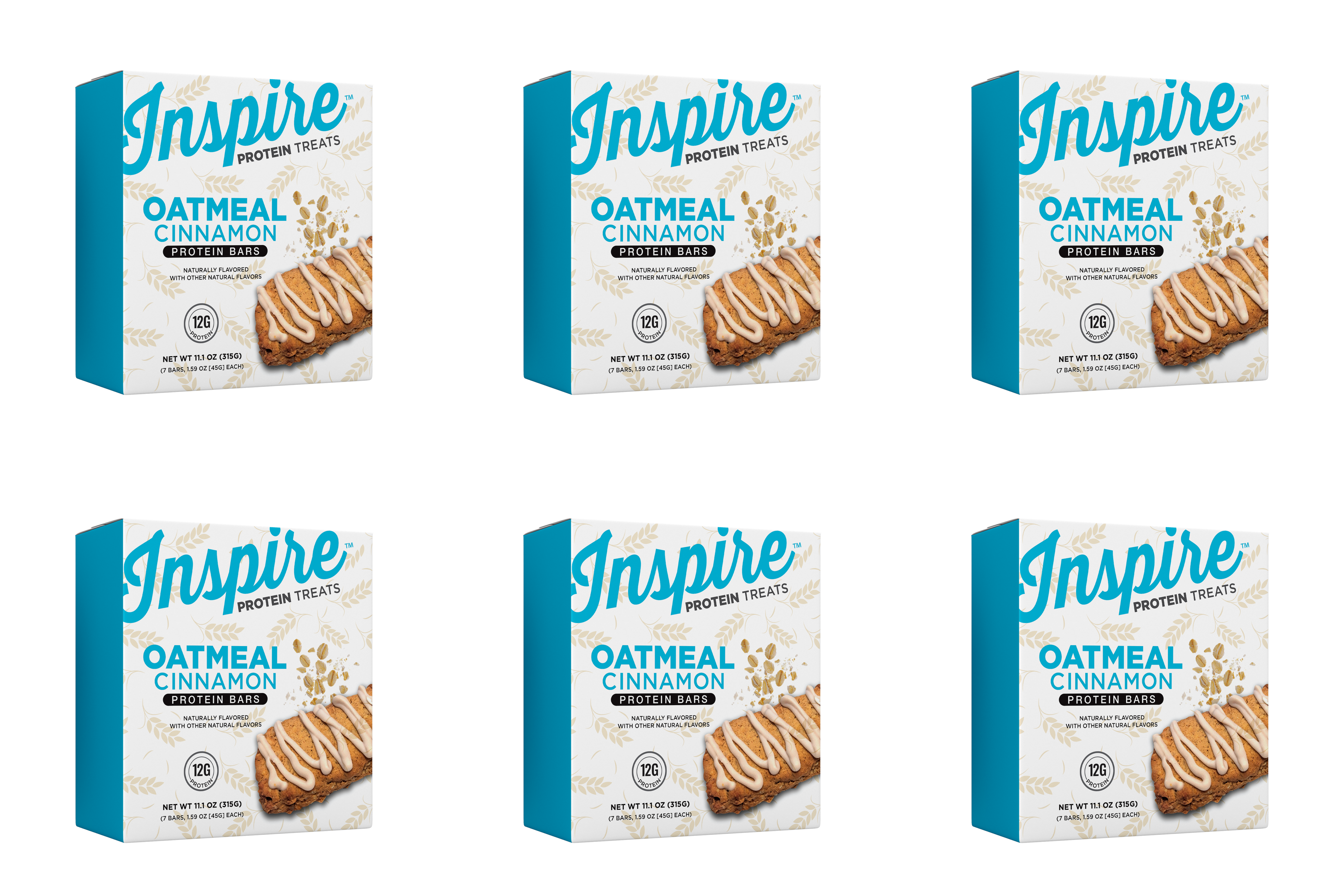 Inspire High Protein Bars by Bariatric Eating - Oatmeal Cinnamon