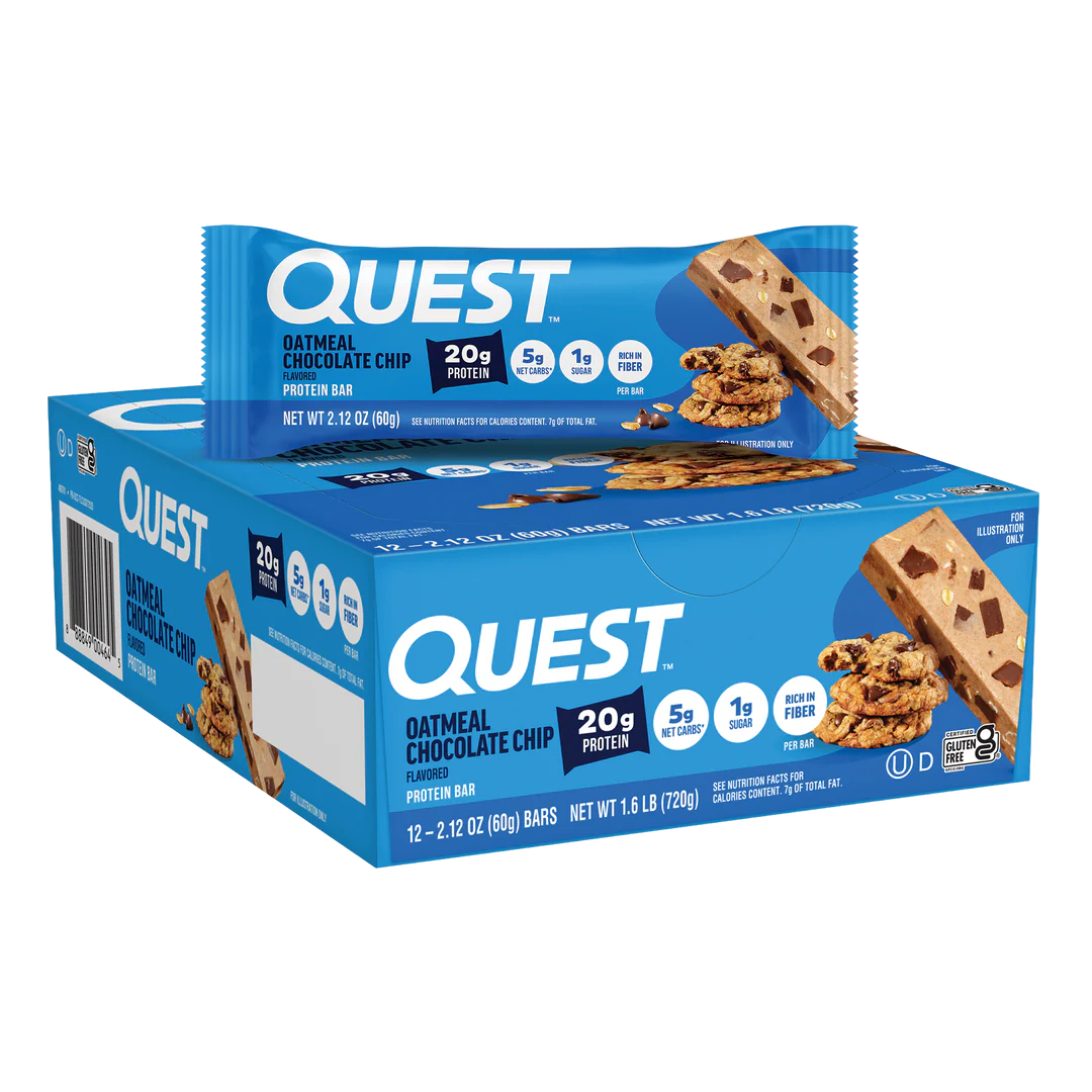 #Flavor_Oatmeal Chocolate Chip #Size_12 bars