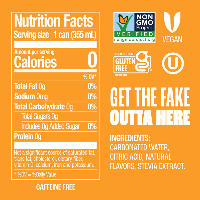 #Flavor_Orange, 12 fl oz.