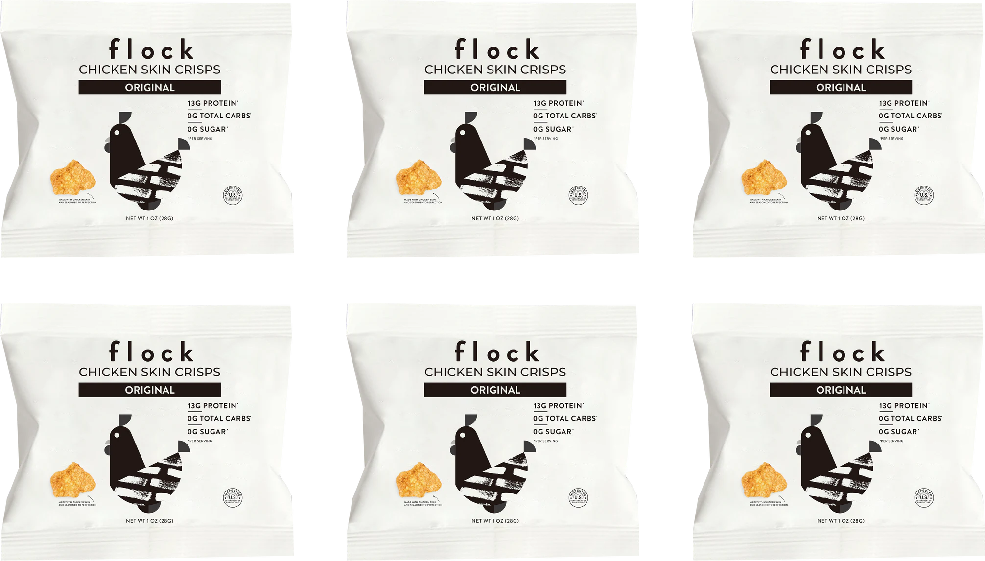 Flock Foods Keto Chicken Chips - Original