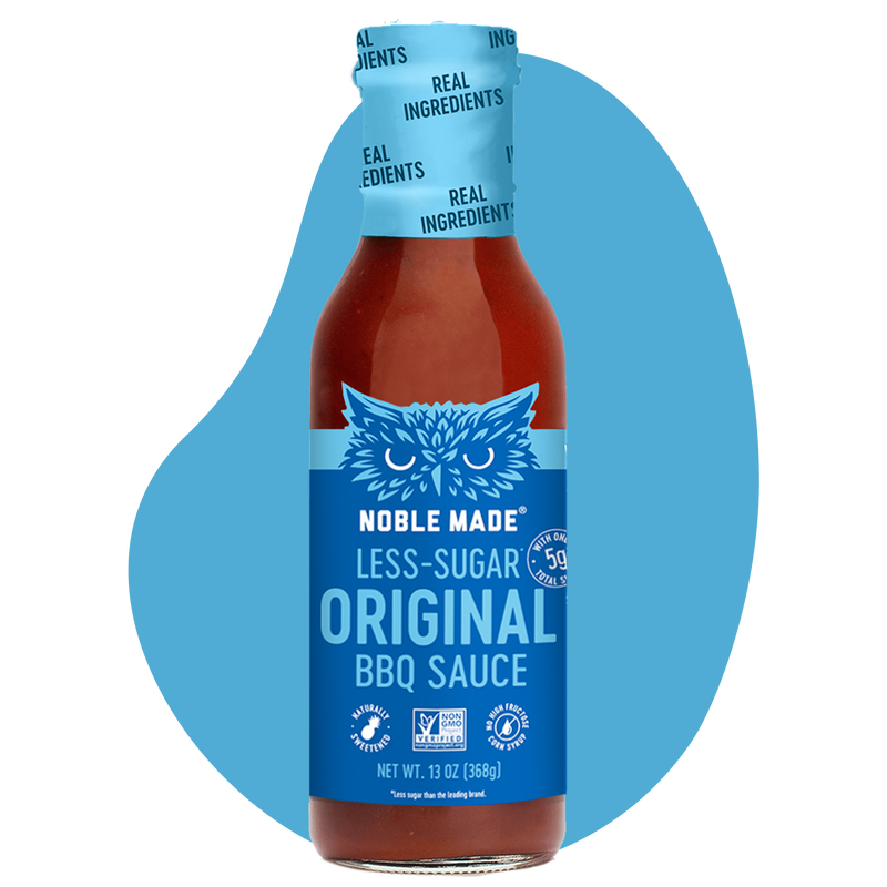 Less Sugar BBQ Sauce by Noble Made