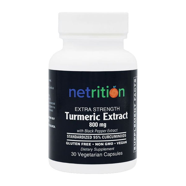 Extra Strength Turmeric 800 mg with BioPerine® by Netrition