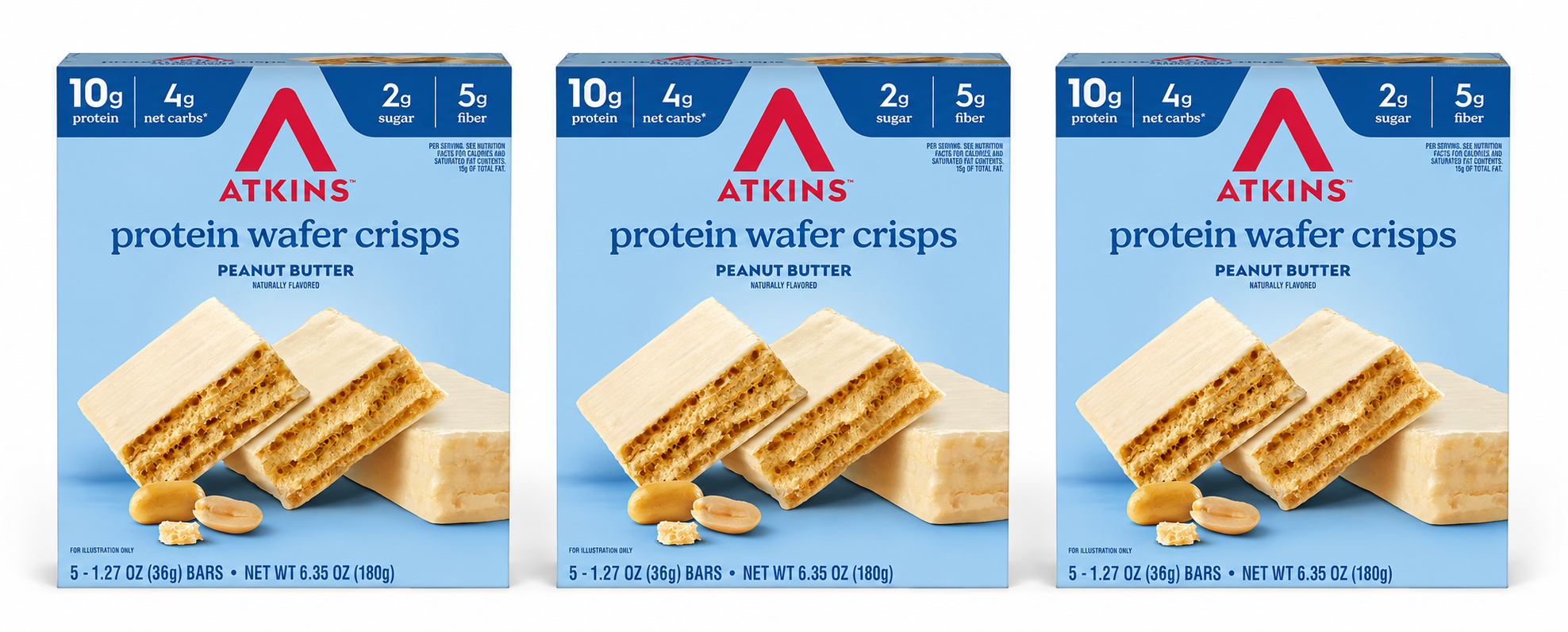 #Flavor_Peanut Butter #Size_3 Boxes
