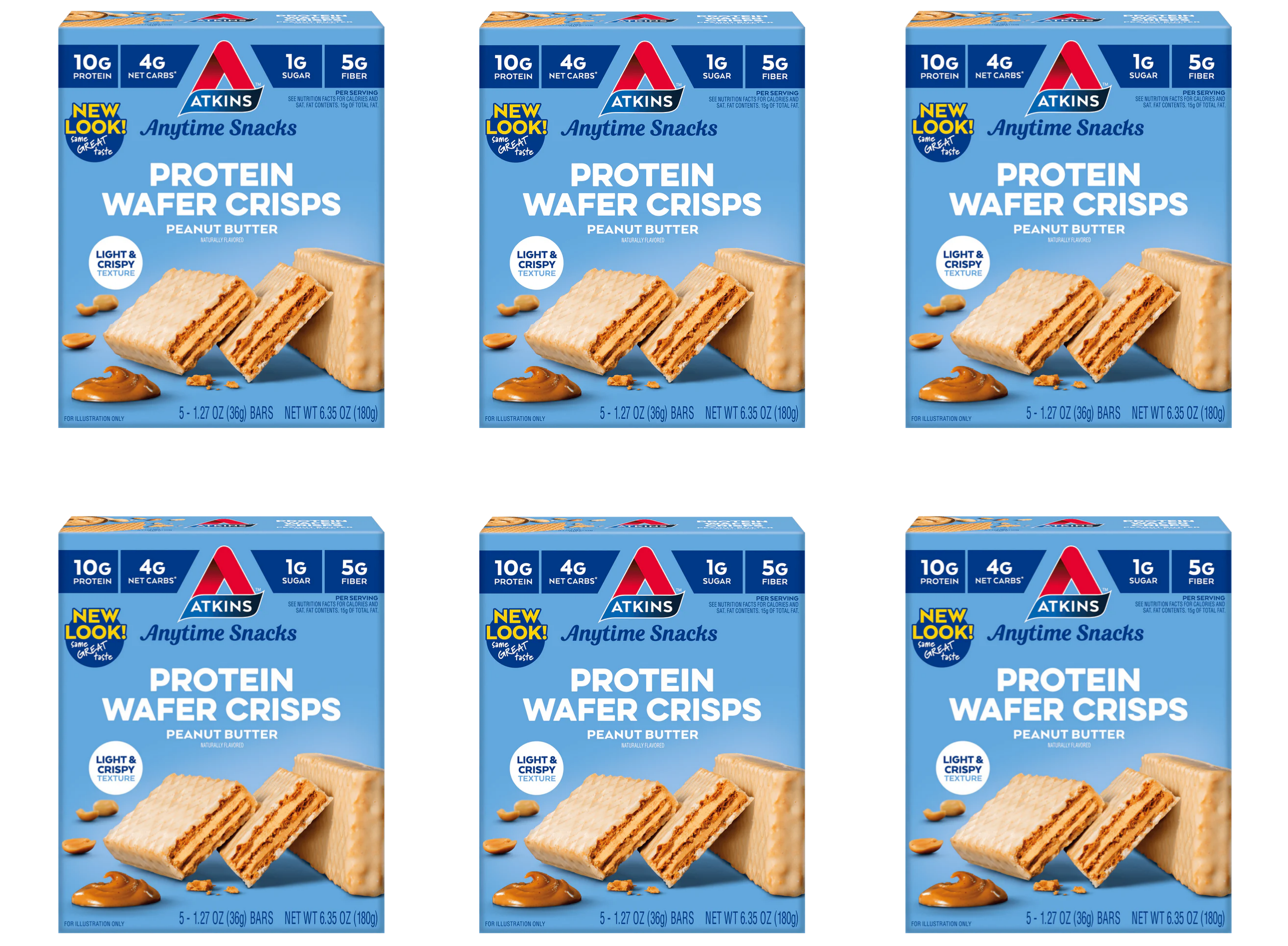 #Flavor_Peanut Butter #Size_6 Boxes