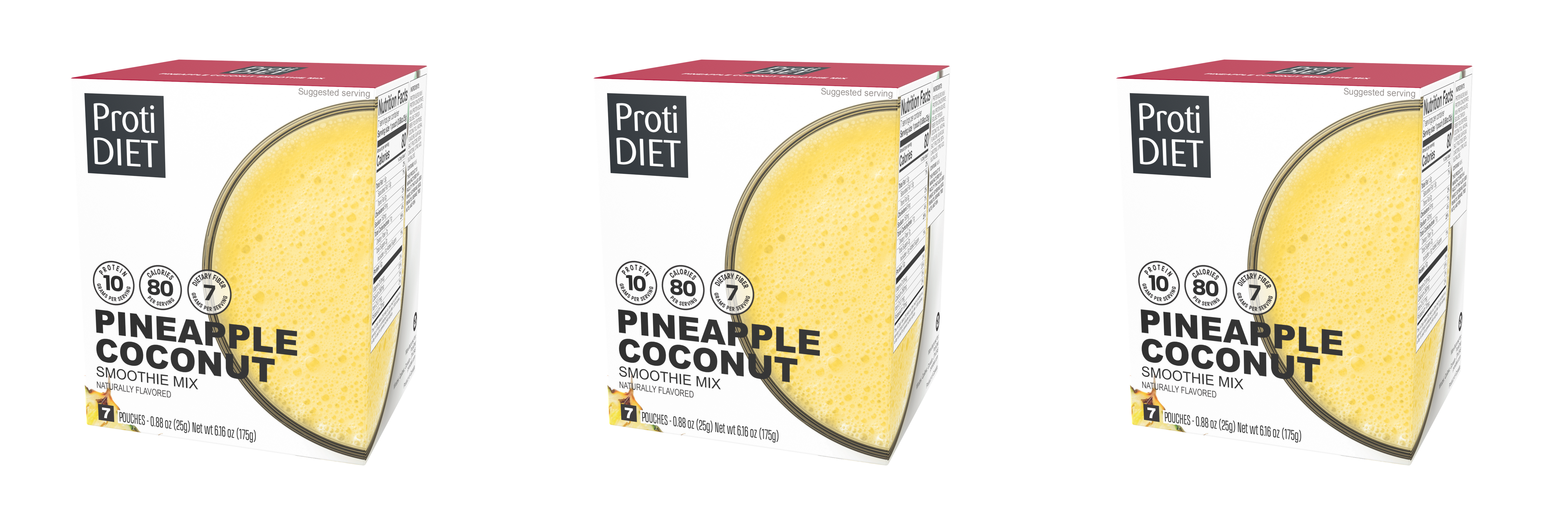Proti Diet 10g Protein Smoothie Mix - Pineapple Coconut
