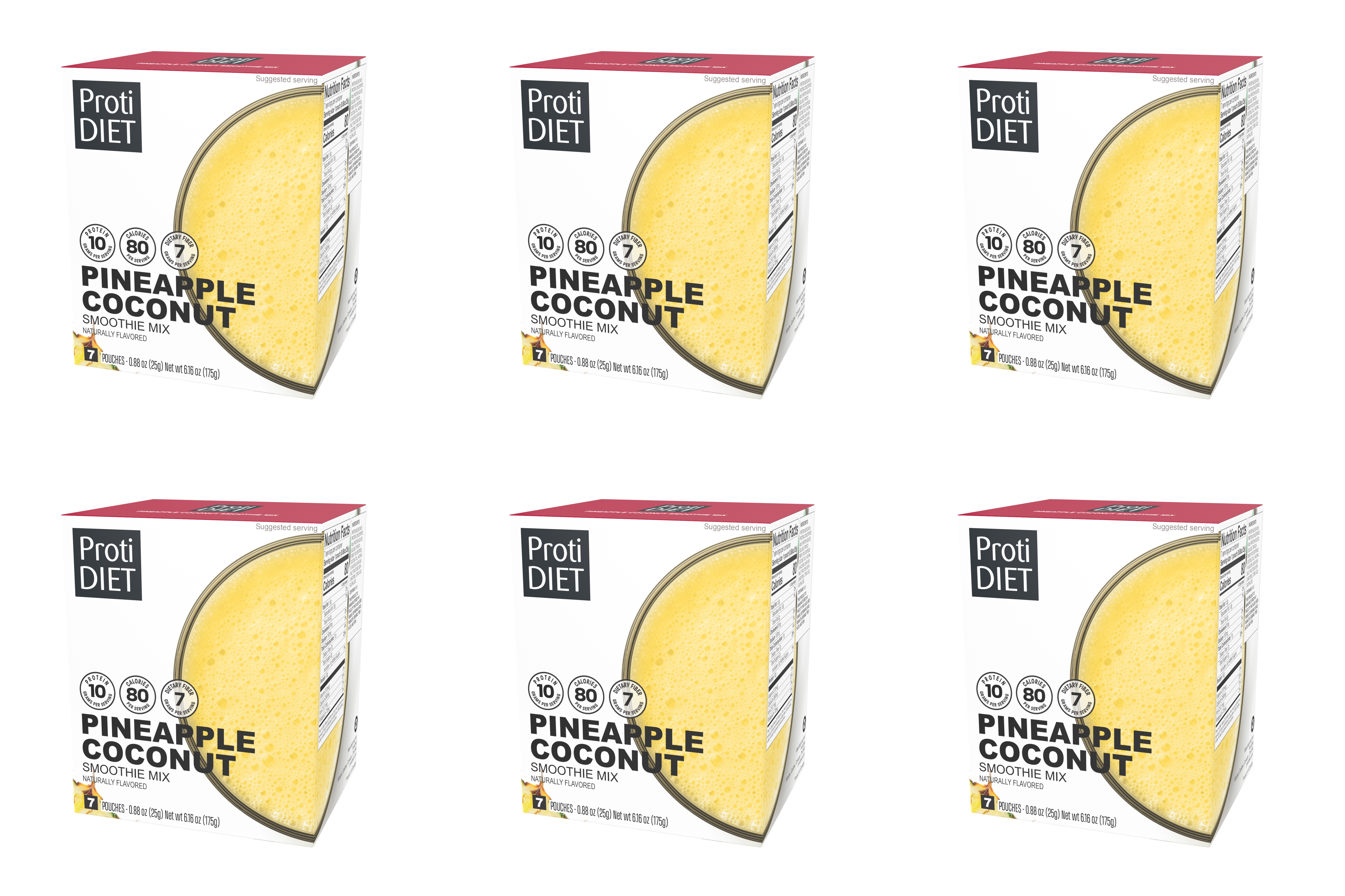 Proti Diet 10g Protein Smoothie Mix - Pineapple Coconut