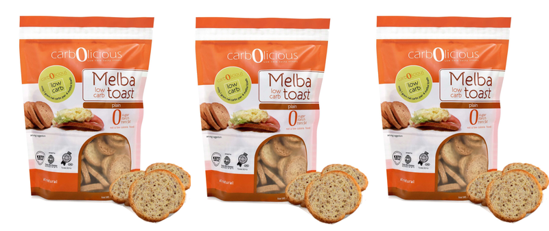 Carbolicious Low Carb Melba Toast